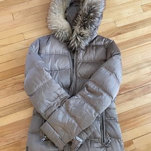 Prada Jacket for Winter with real Fur hood collar